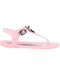 KARL LAGERFELD - Sandalo Infradito - Lyst