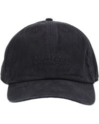 MM6 by Maison Margiela - Baseball Hat With Logo - Lyst