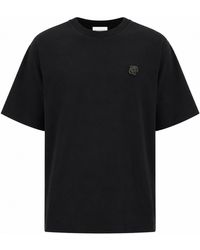 Maison Kitsuné - Oversize T-Shirt With Volpe Patch - Lyst