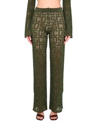 Gcds - PANTALONE MACRAME' MONOGRAM - Lyst