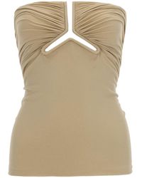 Rick Owens - Solid Strapless Top - Lyst