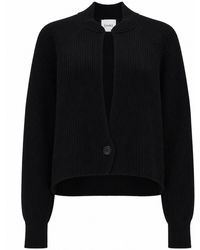 Nude - Ribbed Mini Knit Cardigan - Lyst