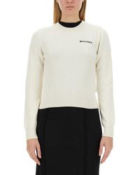 Palm Angels - Jersey With Logo - Lyst