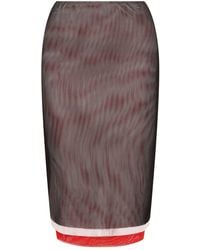 MSGM - Midi Pencil Skirt - Lyst