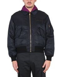 Versace - Giacca outerwear uomo altri materiali - Lyst