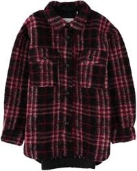 Isabel Marant - Harveli Checked Wool-Blend Shirt Jacket - Lyst