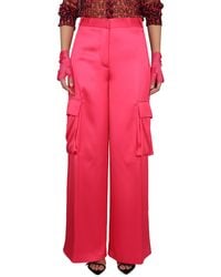 Versace - PANTALONE DUCHESSE IN VISCOSA - Lyst
