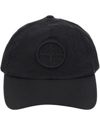 Stone Island - Cappello Da Baseball Con Logo - Lyst