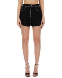 Versace Jeans Couture - Denim Shorts - Lyst