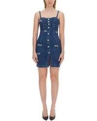 Moschino - Denim Dress For - Lyst