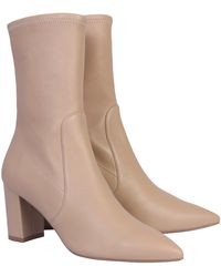 Stuart Weitzman STIVALE LANDRY IN PELLE - Neutro