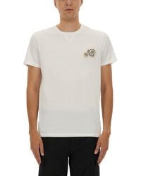 Moncler - T-Shirt Round Neck - Lyst