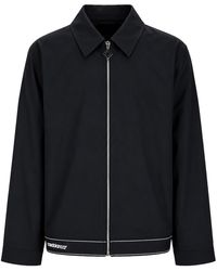 CASABLANCA - Minimalist Sports Jacket With Subtle Accent Details - Lyst