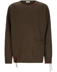 AMISH - Maglia "Crew Crop" - Lyst