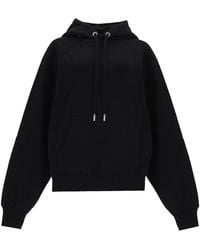 Ami Paris - Felpa Con Logo Ricamato - Lyst