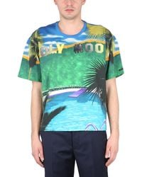 Etro - Crew Neck T-Shirt - Lyst