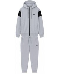 BOSS - Set Tracksuit Con Cappuccio - Lyst