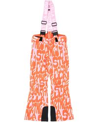 Stella McCartney - Pantaloni Da Neve Con Logo All-Over - Lyst