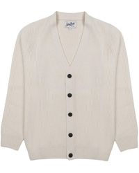 MC2 Saint Barth - Cardigan Herrison Wool - Lyst