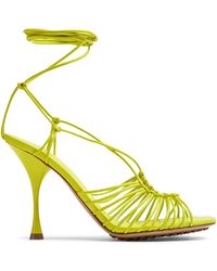 Bottega Veneta - Dot Leather Sandal - Lyst