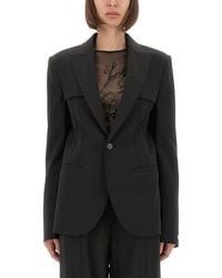 Jean Paul Gaultier - Fitted Tailored Jacket - Lyst