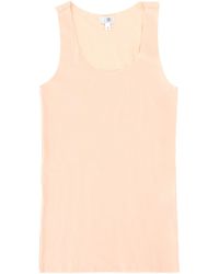 MM6 by Maison Margiela - Tank Top Elasticizzato - Lyst
