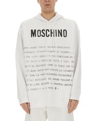 Moschino - Archive Message" Hoodie - Lyst