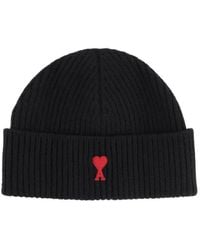 Ami Paris - Berretto Con Logo Ami De Caur - Lyst