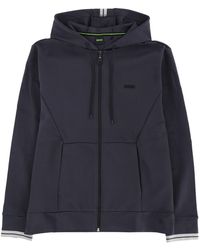 BOSS - Zipper Hoodie - Lyst