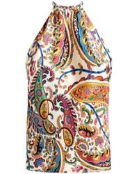 Etro - Printed Top - Lyst