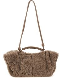 Hereu - Braided Handle Shoulder Bag - Lyst