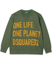 DSquared² - One Life One Planet Sweatshirt Unisex - Lyst