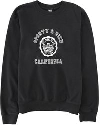 Sporty & Rich - Felpa California Con Logo - Lyst