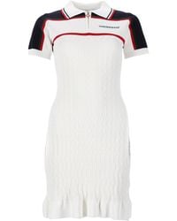 CASABLANCA - Mini Abito Polo Da Tennis - Lyst