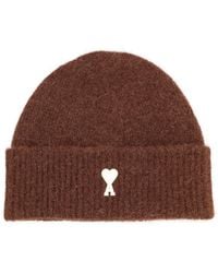 Ami Paris - Berretto Con Logo Ami De Caur - Lyst