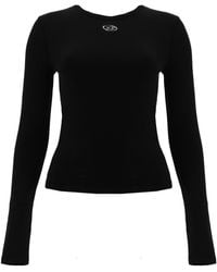 DIESEL - Top "T-Uncutieslong-Ls-Od" - Lyst