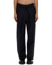 Givenchy - Extra Large Elegant Wool Pants - Lyst