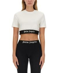 Palm Angels - T-Shirt With Logo - Lyst