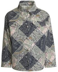 Etro - Giacca A Quadri - Lyst