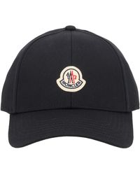 Moncler - Cappello Da Baseball Con Patch Logo - Lyst