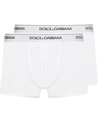Dolce & Gabbana - Dolce & Gabbana Bi-Pack Boxer Regular - Lyst