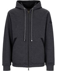 Moncler - Felpa Reversibile Con Zip - Lyst
