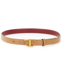 Tod's - Reversible T Timeless Belt - Lyst