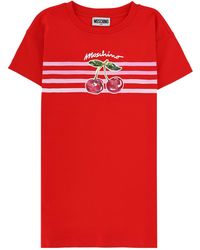 Moschino - Vestito Maniche Corte - Lyst