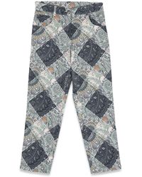 Etro - Italian Fabric Pants - Lyst