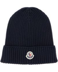 Moncler - Logo Beanie Hat - Lyst