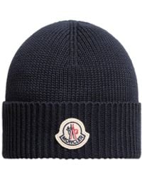 Moncler - Beanie With Logo - Lyst