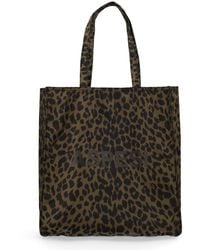 Aspesi - Animalier Polyester Handbag - Lyst