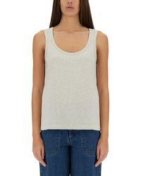 A.P.C. - Tops With Logo - Lyst