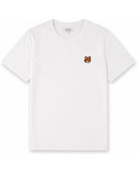 Maison Kitsuné - "Fox Head" T-Shirt - Lyst